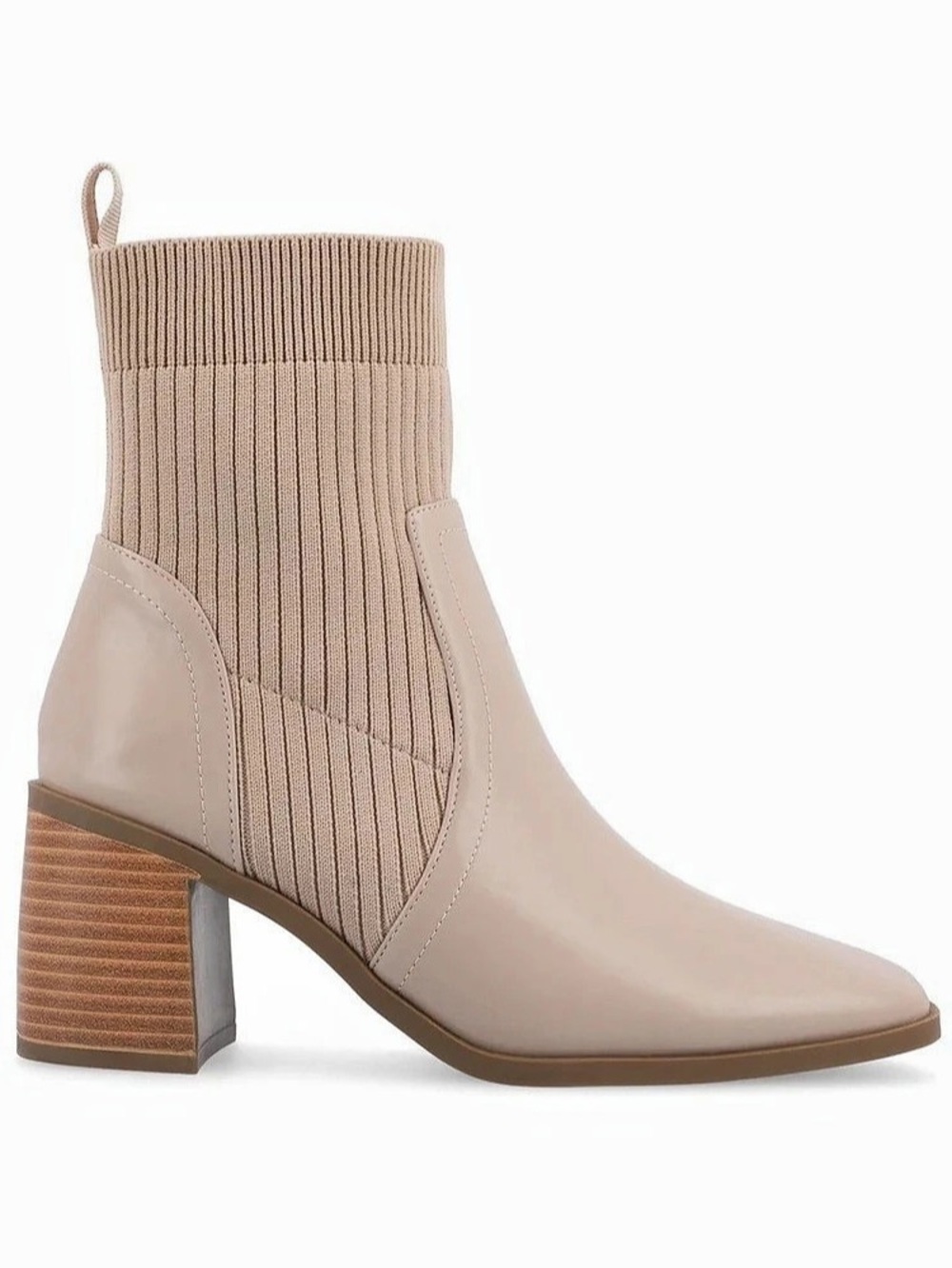 HARLOWE CHELSEA BOOTIES IN VEGAN LEATHER Size 6.5